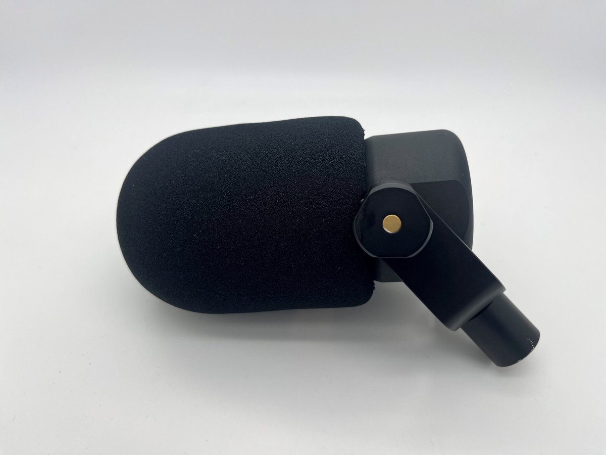 Microfoon plopkap -zwart- Geschikt voor de rode podmic