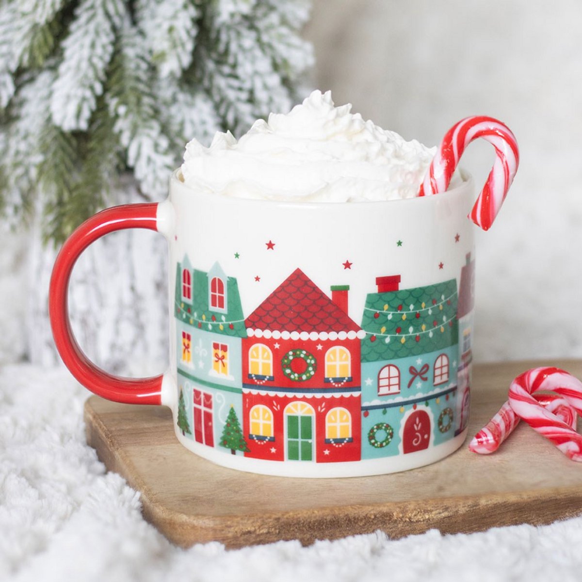 Something Different - Christmas Street mug