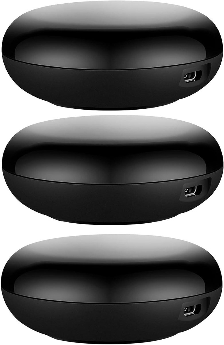 Intelligente controller - Wifi afstandsbediening - Apparaten bedienen - Universele IR compatibiliteit - 3 stuks - Wit