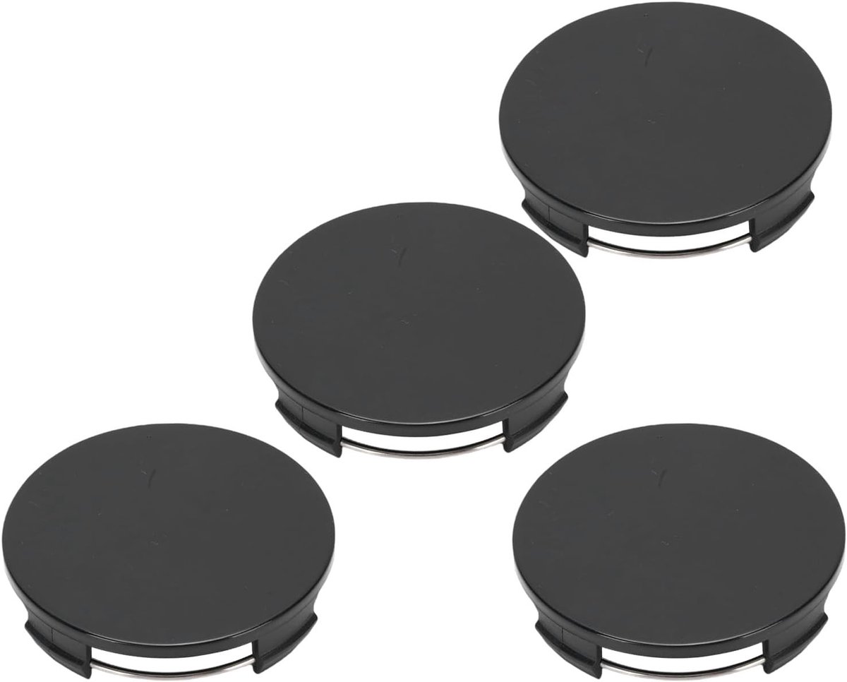 Universele 65 Mm Wielnaafdoppen - 4 Stuks met Anti-valsluiting voor 2,6 Inch Velgen en Duurzame Bescherming