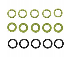 Rosfix Afdichting Vervanging Set - 15 Stuks EasyLock O-Ringen - Geschikt voor Kärcher Spuitpistool