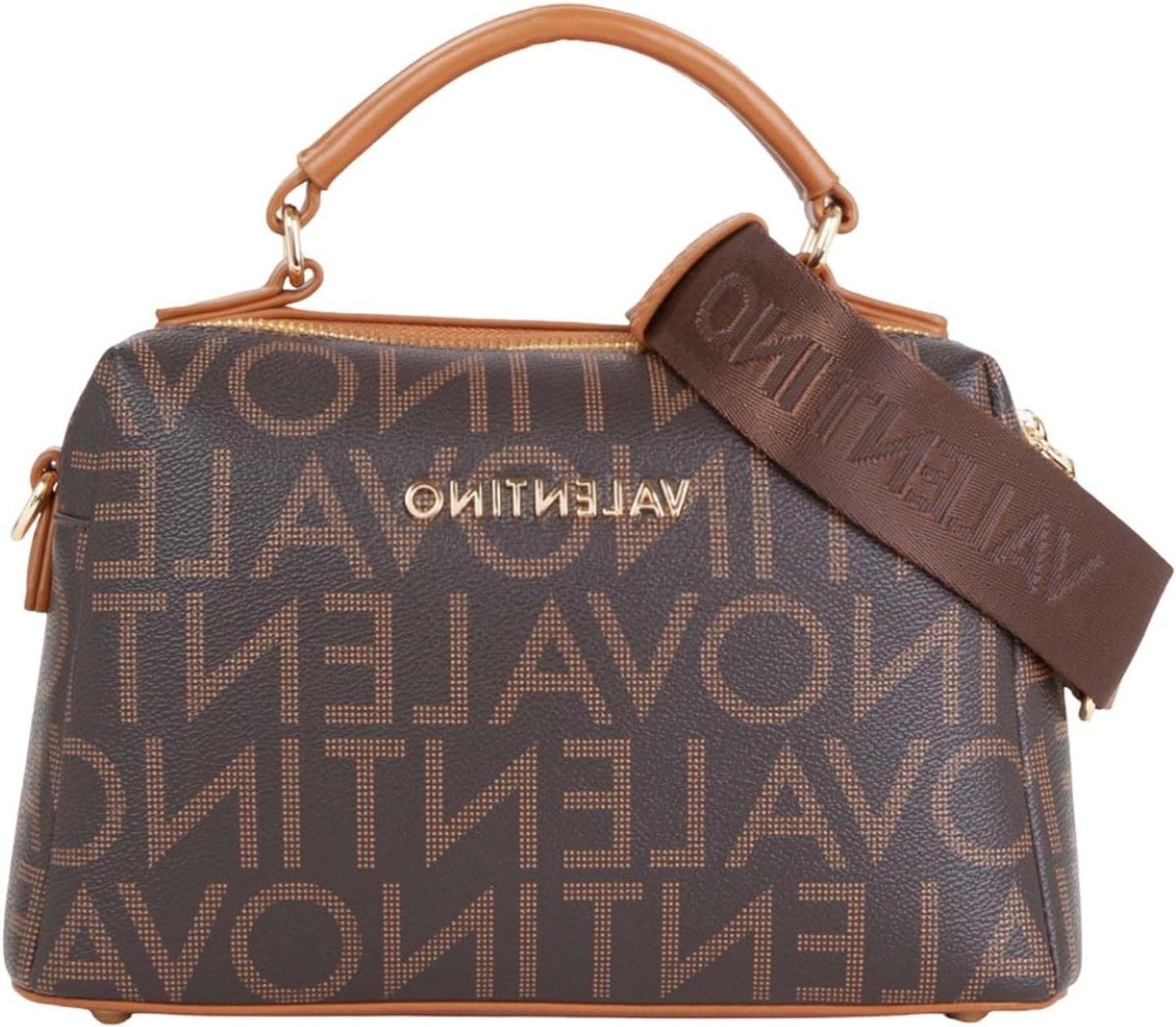 Dames Crossbody Tas - Schoudertas - Dagelijks Gebruik - Verstelbare Band - 25 x 15 cm - Bruin