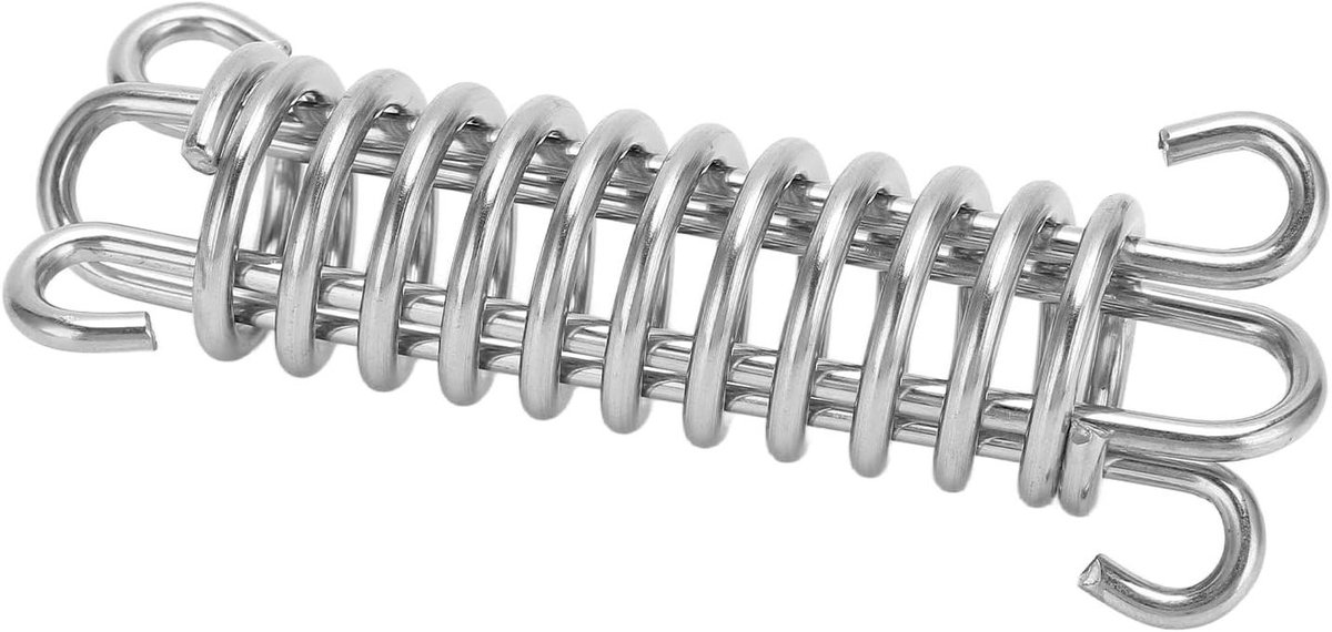 Schokabsorberende Veer voor Boot Rvs - Universele Landvast Accessoire 113mm