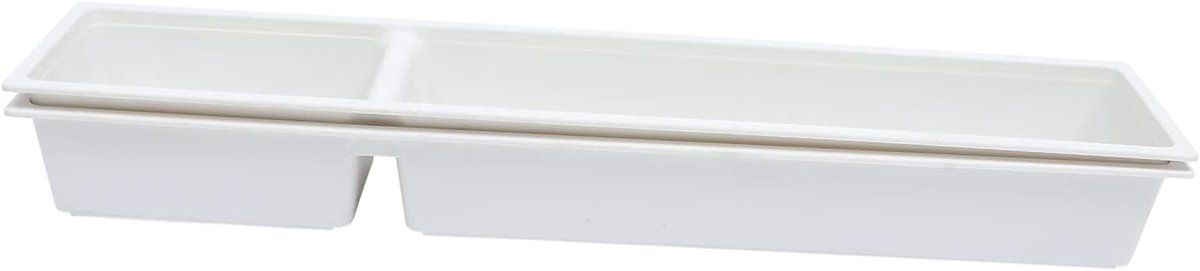 Voerbak voor Kippen - Pluimvee Voerbak - Voederen van Pluimvee - Stevige Constructie - 54 x 109 x 61 cm