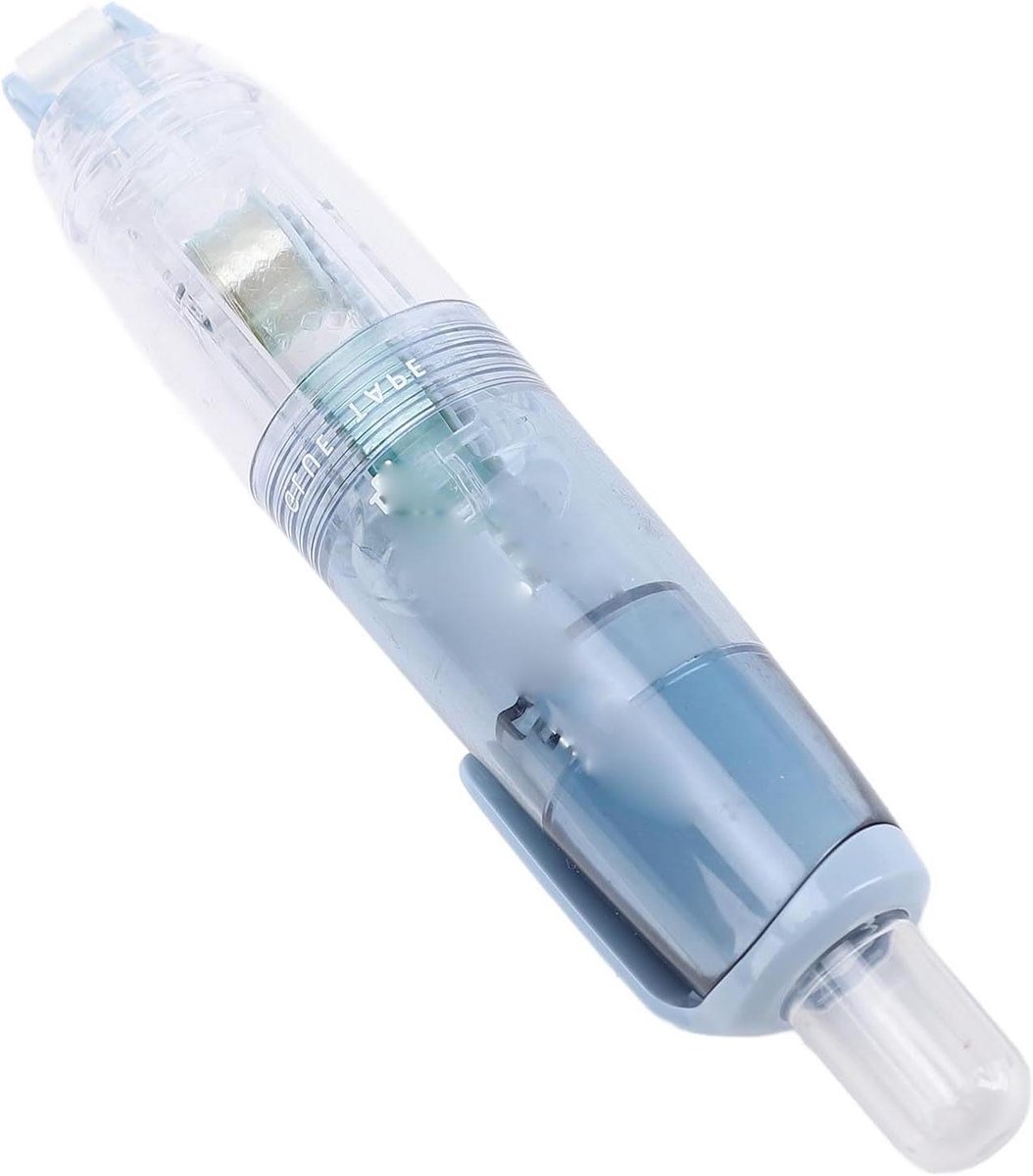 Dubbelzijdige Taperoller - Lijmroller Ambacht - Scrapbooking Kaarten Maken - Vervangbare Kern - 6 mm breed - Blauw