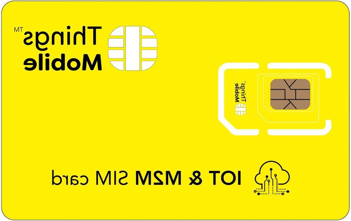 Simkaart Wereldwijd - IoT SIM M2M SIM - Apparaten Verbinden - €60 Beltegoed Inclusief - Mini Micro Nano - Geel