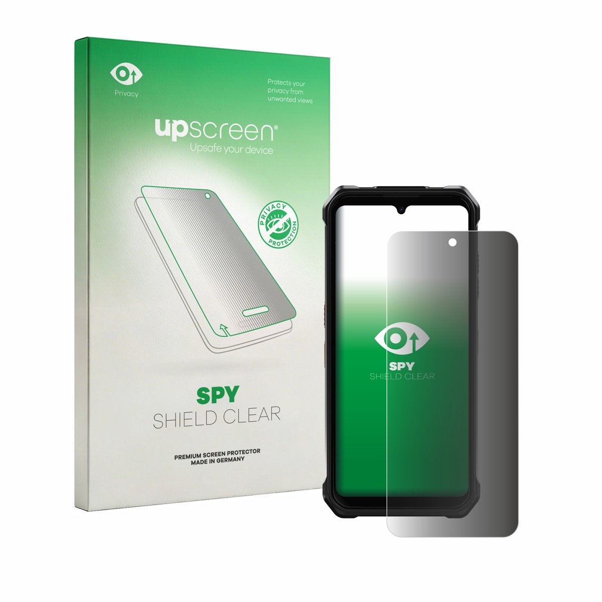 upscreen - privacy screenprotector voor Fossibot F110L - Folie Beschermfolie Blauwlichtfilter