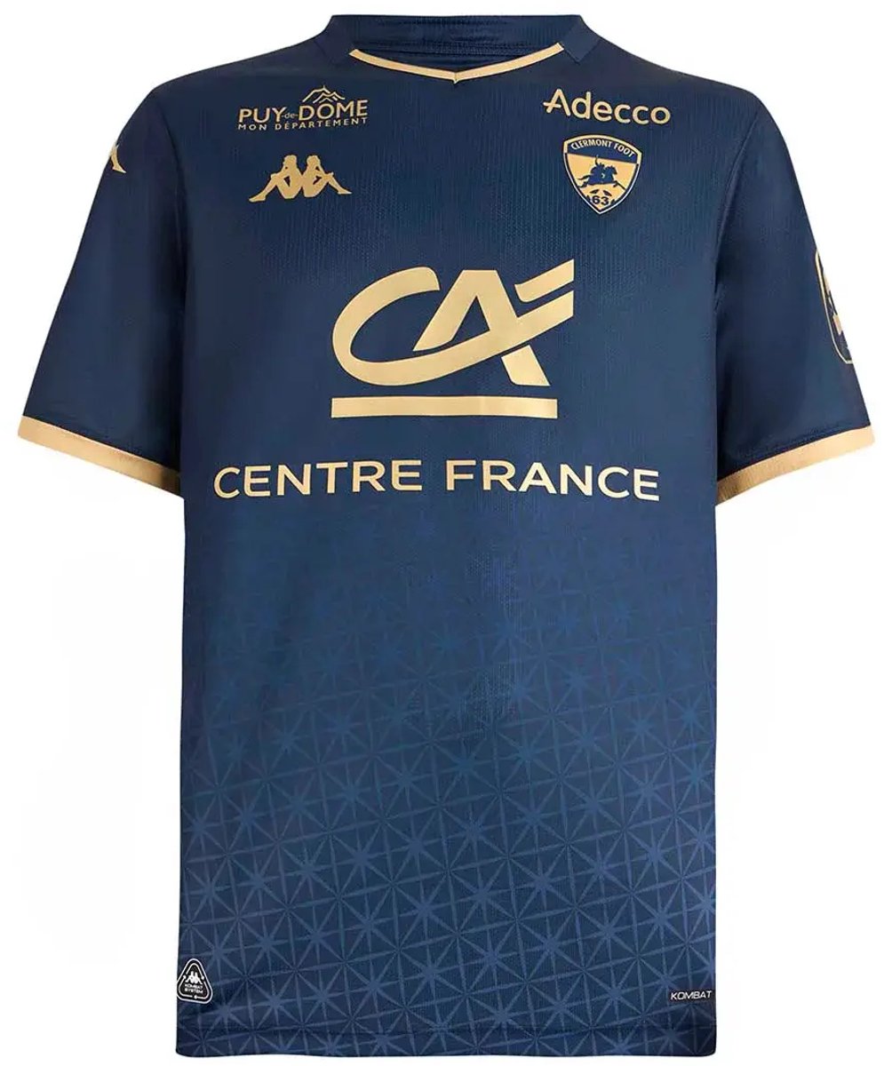 Derde kindermailot Clermont Foot 63 2026 Blauw