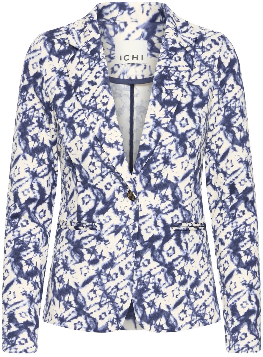 Blazer met print voor dames Ichi Ihkate