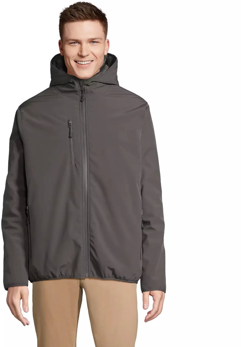 SOL'S Men´s Falcon Padded Jacket L04449 - Charcoal Grey (Solid) - 4XL