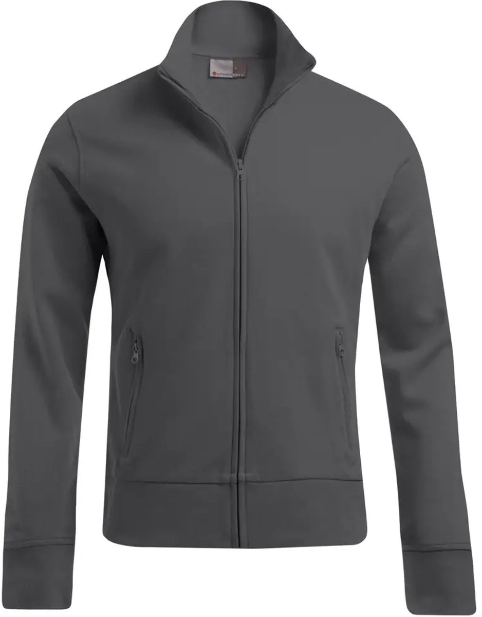 Promodoro Men´ Jacket Stand-Up Collar E5290 Steel Grijs