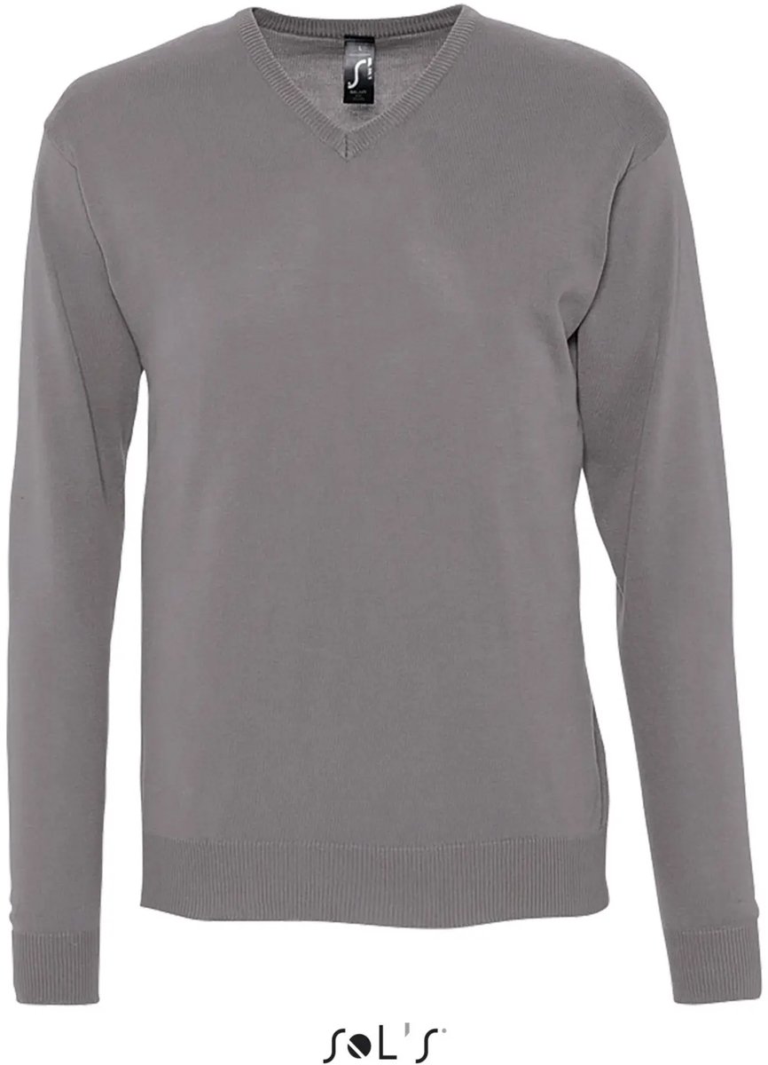 SOL'S Men´s V-Neck Sweater Galaxy L410 - Medium Grey (Solid) - XL