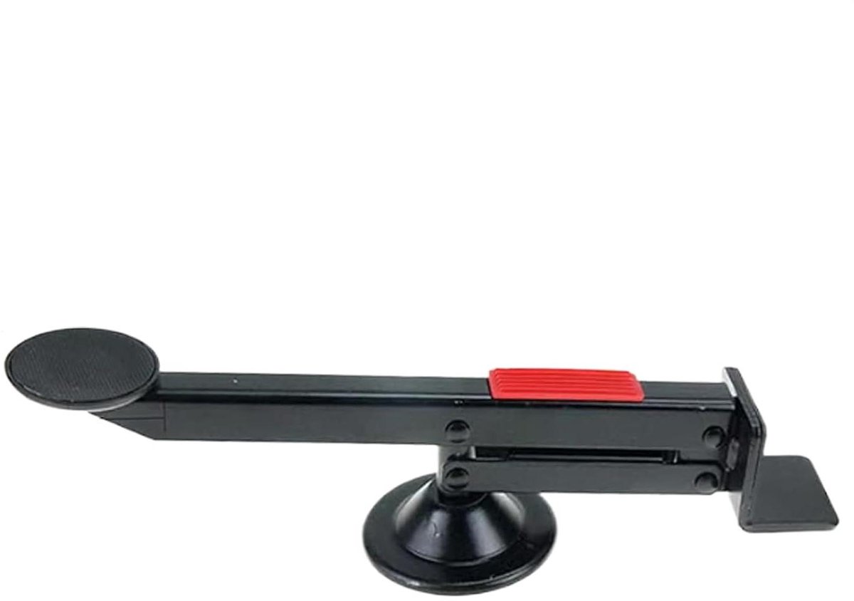 Deurlifter - Deurinstallatiegereedschap Hefapparaat - Deuren Plaatsen - Pedaal Gestuurd Mechanisme - 33 cm - Zwart