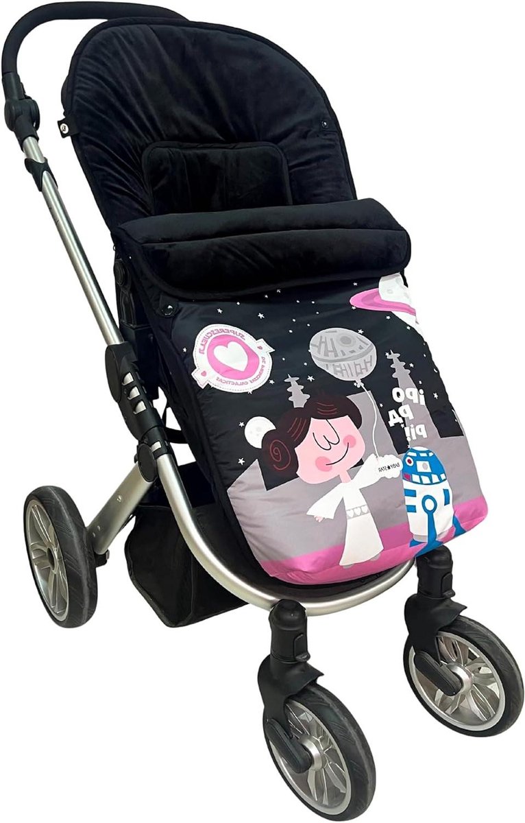 Baby Voetenzak - Kinderwagen Zak - Baby Warm Houden - Waterdichte Buitenkant - 10 x 49 x 97 cm