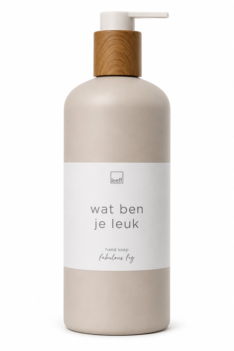 Leeff Hand soap Fabulous Fig - Wat ben je leuk