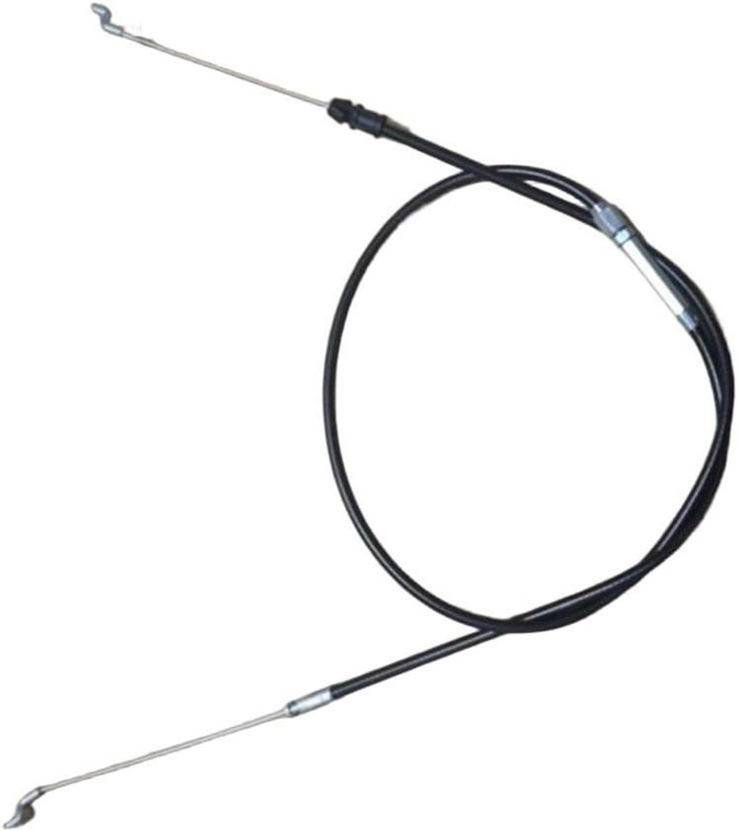 Koppelingskabel Grasmaaier - Kabel Grasmaaieronderdeel - Functie Herstellen - Metalen Afstelfunctie - 1386 mm - Zwart