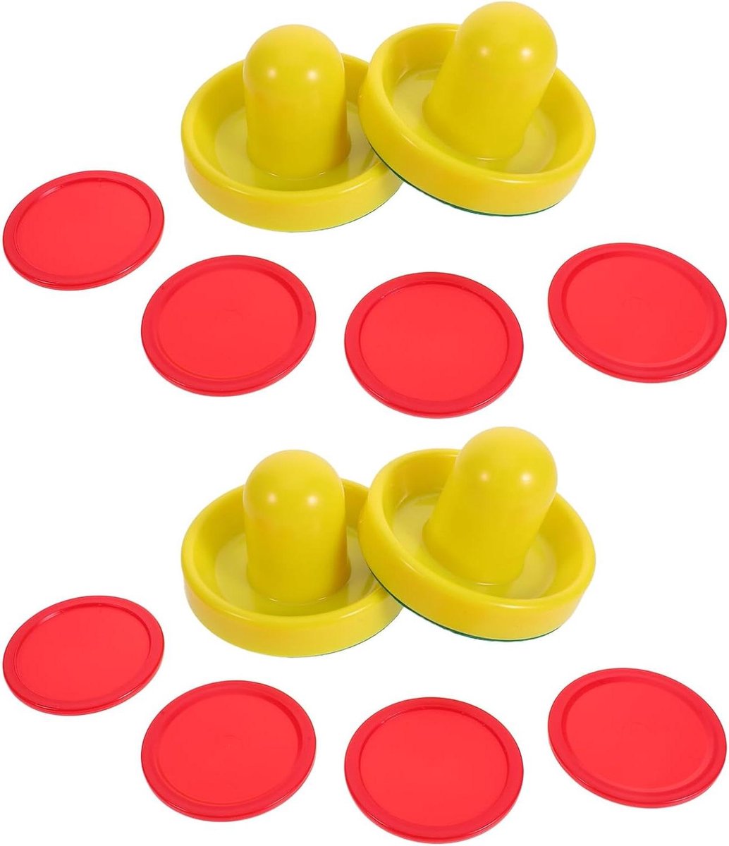 Air Hockey Accessoires - Tafelhockey Onderdelen - Spelplezier - Universele Pasvorm - Set van 8 - Diverse kleuren