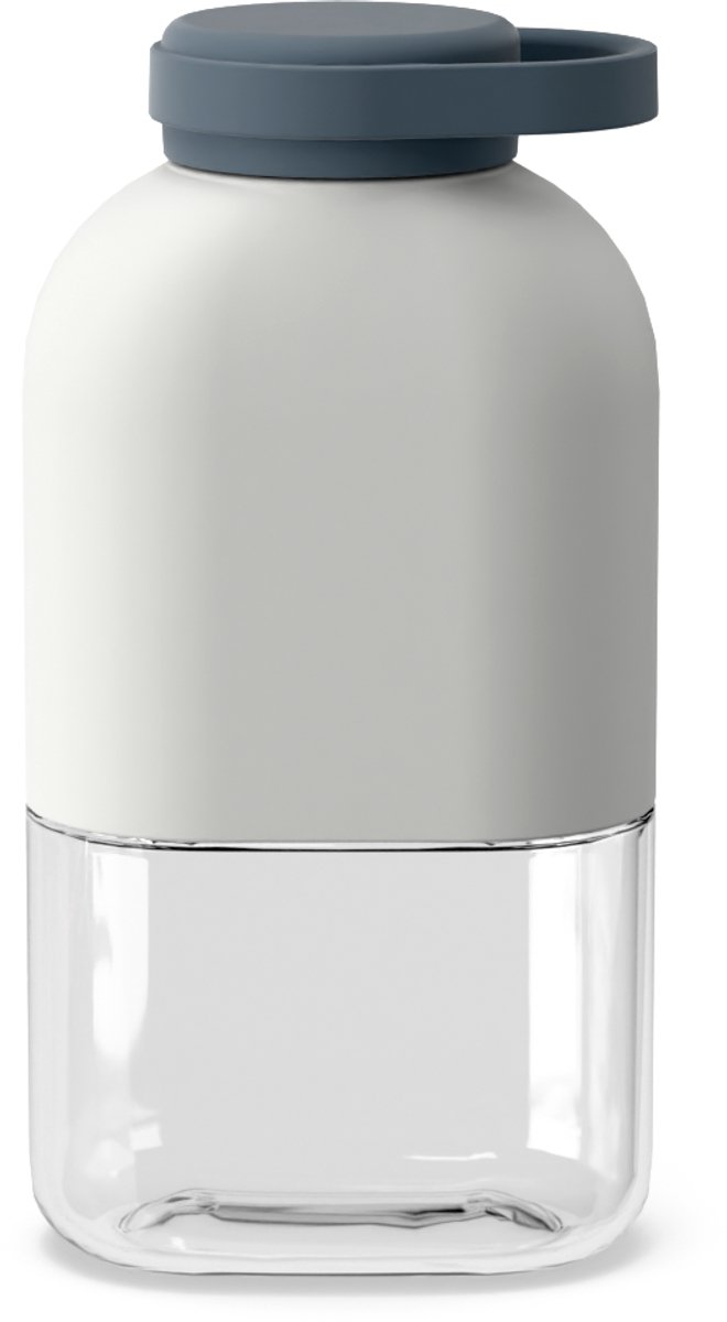 EKOBO GO Drinkfles 350 ml - Tritan - BPA-vrij - Lekvrij - Grijs