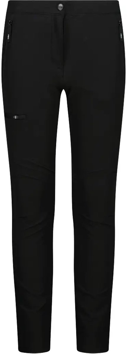Uitbreidbare polyester wandelbroek meisje CMP Zwart