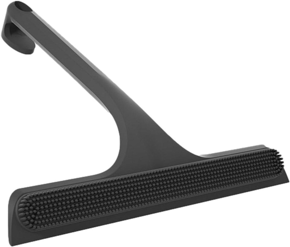 Raamwisser - Glaswisser Douchewisser - Streeploos Reinigen - Krasvrij Siliconen - 1122-inch - Zwart