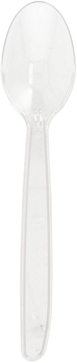 KOFFIELEPEL herbruikbaar ,PS 13 cm transparant (200 STUKS)