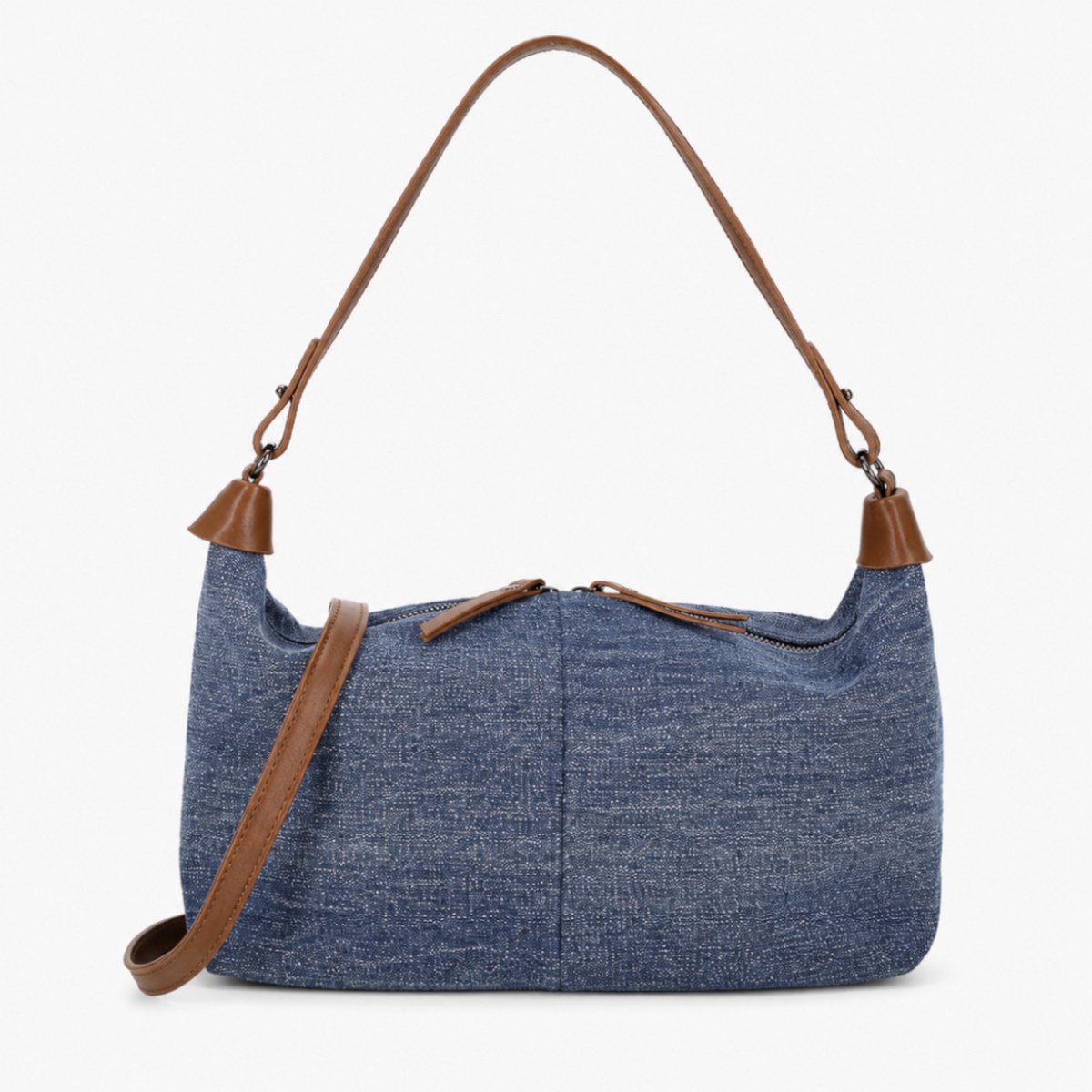 Enrico Benetti 989732 Denim schoudertas - Spijkerstof - Donkerblauw
