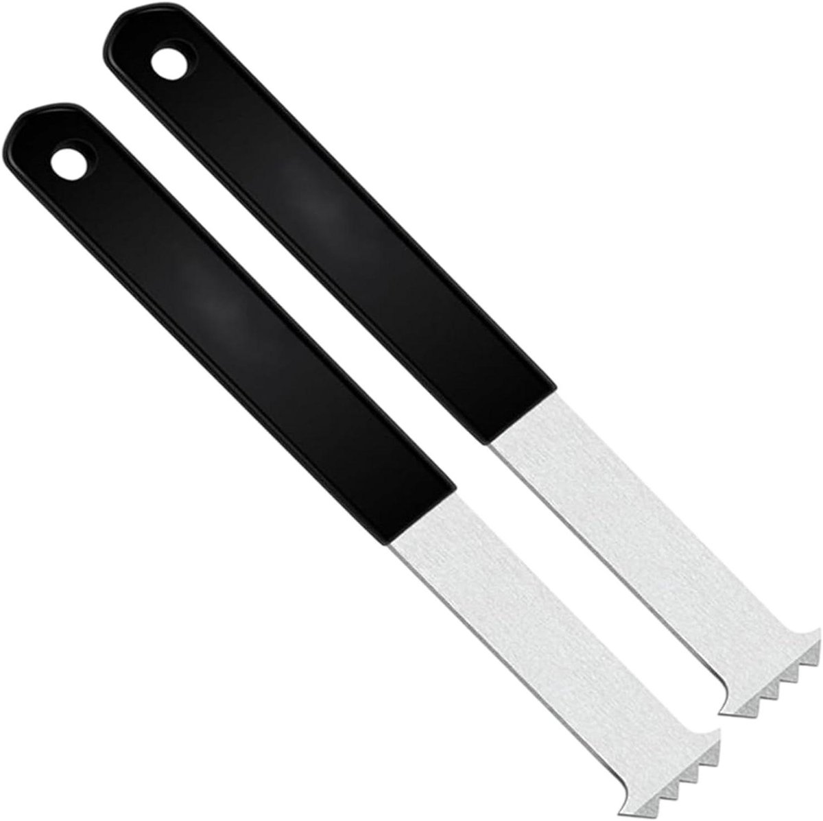 Straattrekker - Bestratingsgereedschap Schraper - Terrassen Herstellen - Dubbele Afdichtingsschraper - 231 cm - Grijs