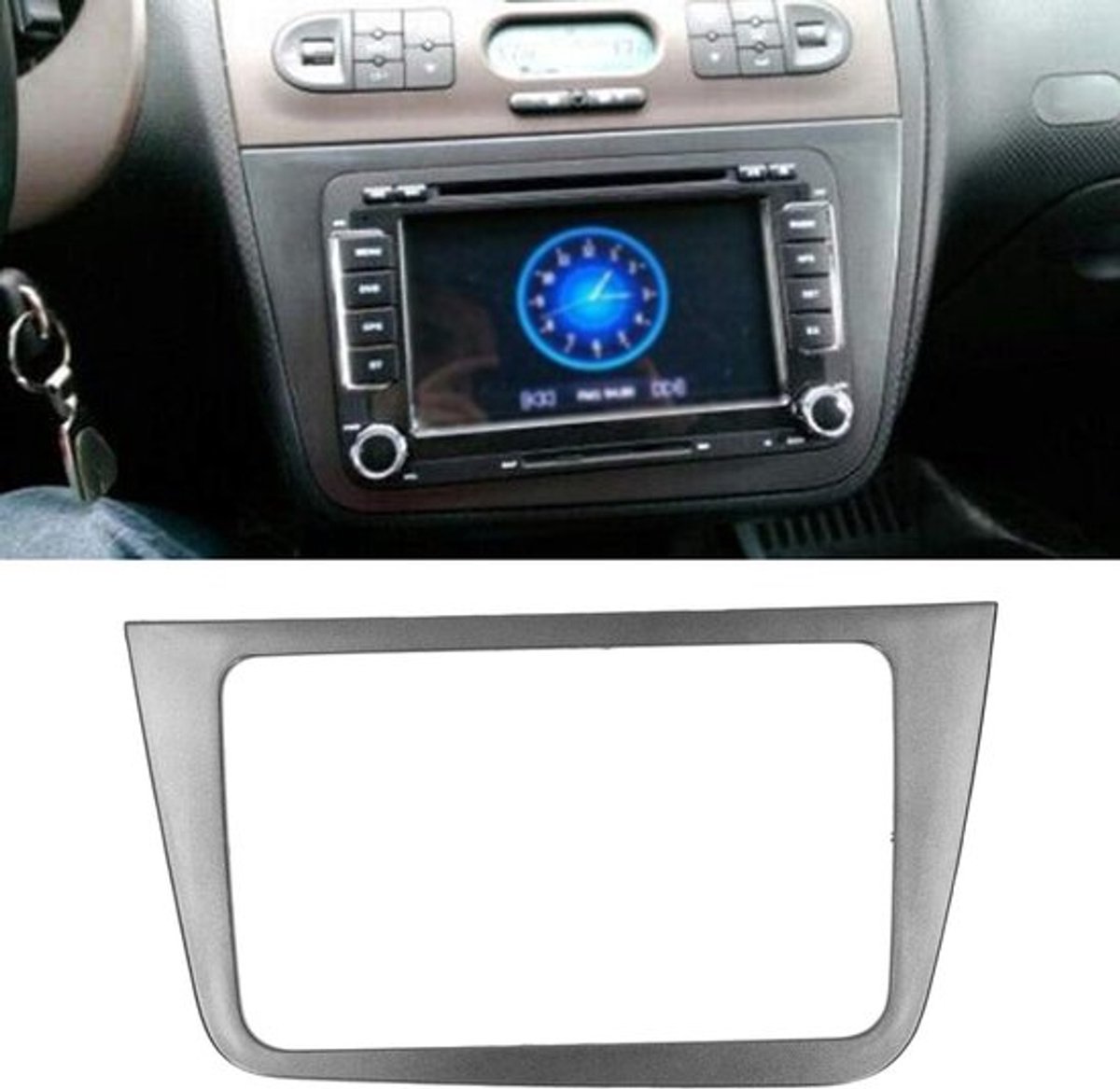 Radiopanel Perfecte Pasvorm - Dashboard Beugel - Upgrade Interieur - Eenvoudige Vervanging - Duurzaam Materiaal - Schokbestendig - Dashboardframe