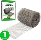 VerminBuster Muizengaas - 1m x 15cm - Rattengaas - RVS Weringsgaas - Stootvoegrooster gaas