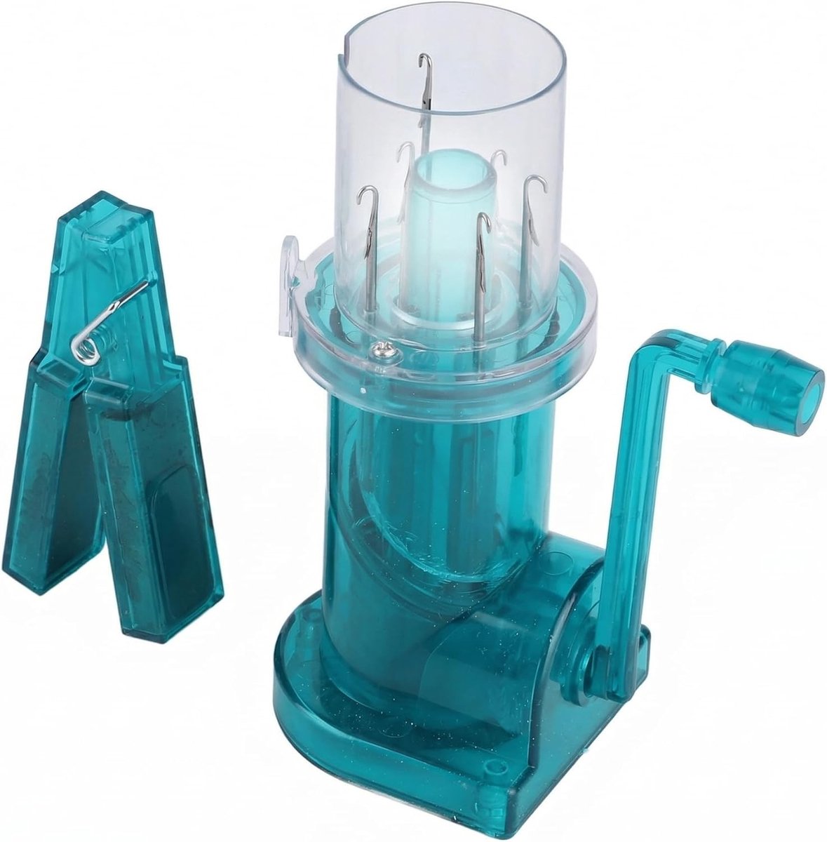 Handmatige Breimachine, Compact en Draagbaar Breigereedschap voor Truien en Accessoires, Perfect voor Beginners, Gemaakt van Duurzaam Kunststof, Ideaal voor Creatieve Projecten