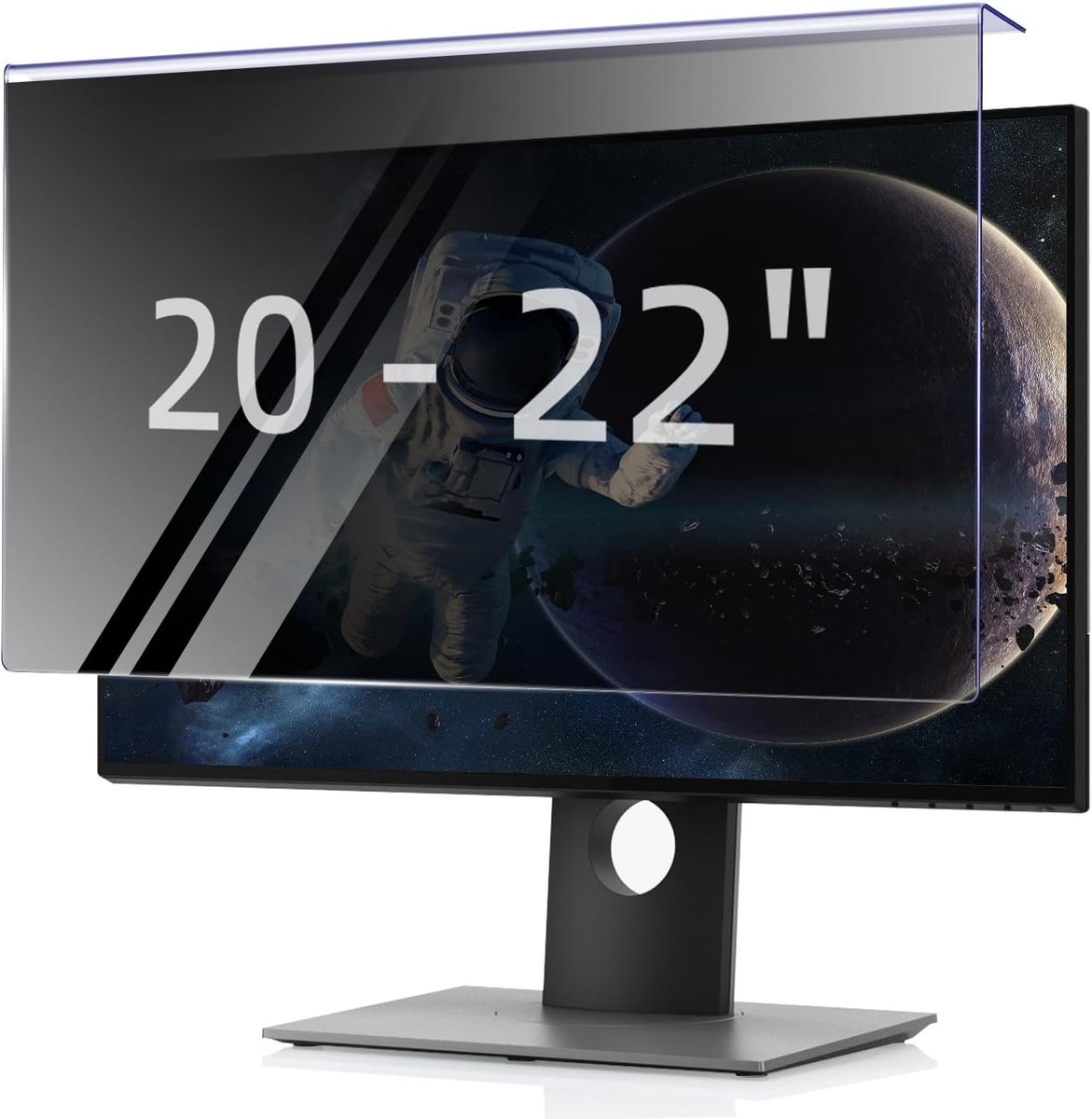 20-22 Inch Hangend Privacy Filter voor Monitoren, Bescherming tegen Glare en Blauwe Lichten, Ideaal voor Thuis en Kantoorgebruik