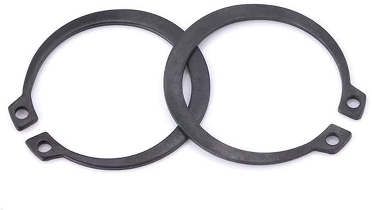 Circlip 14mm - Externe Borgringen - Borgringen Assortiment - Bevestigingsmiddel - Mangaan Staal - 80 Stuks - Borgring