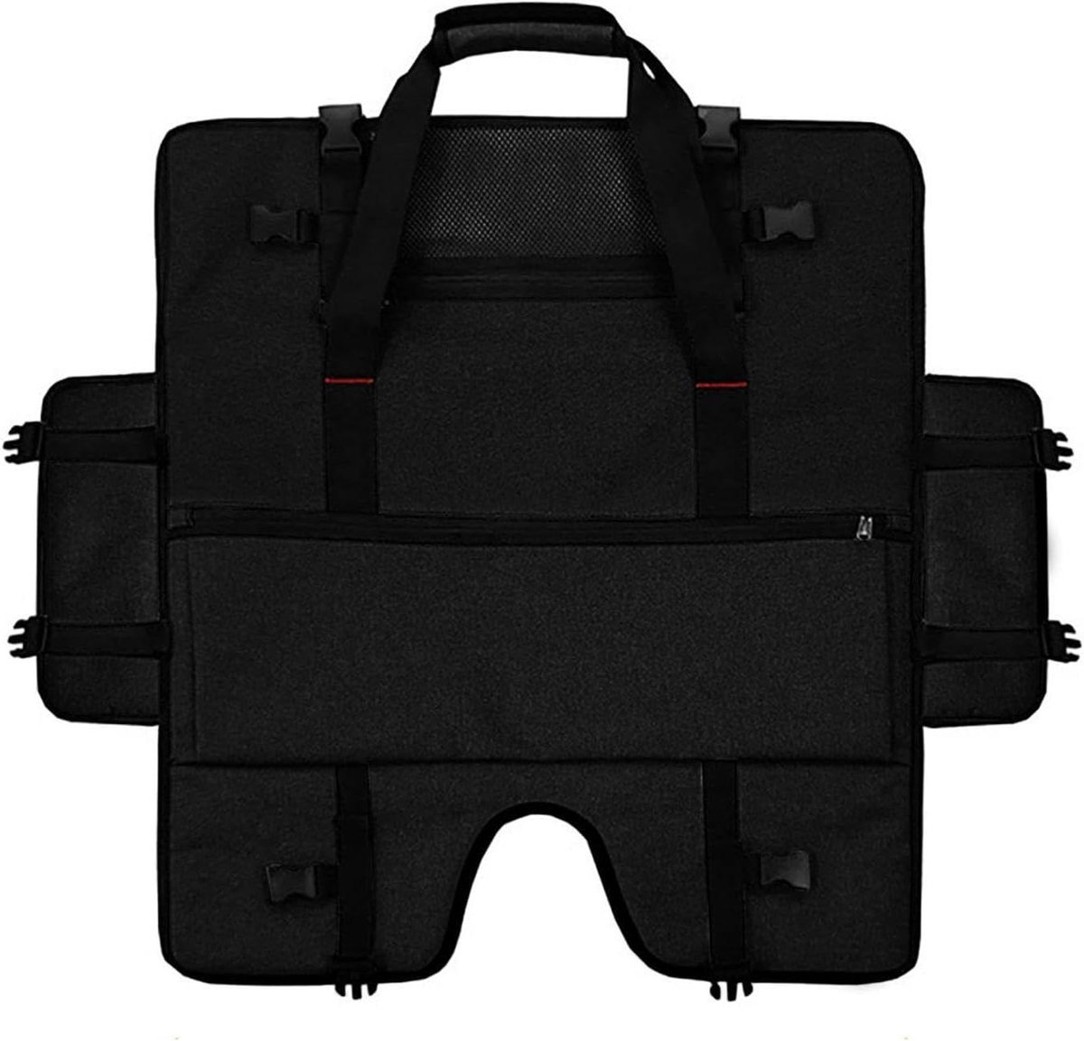Monitor Draagtas - Beschermhoes Monitor - Monitoren Transporten - Stofdichte Bescherming - 38 x 29 x 9 cm - Zwart