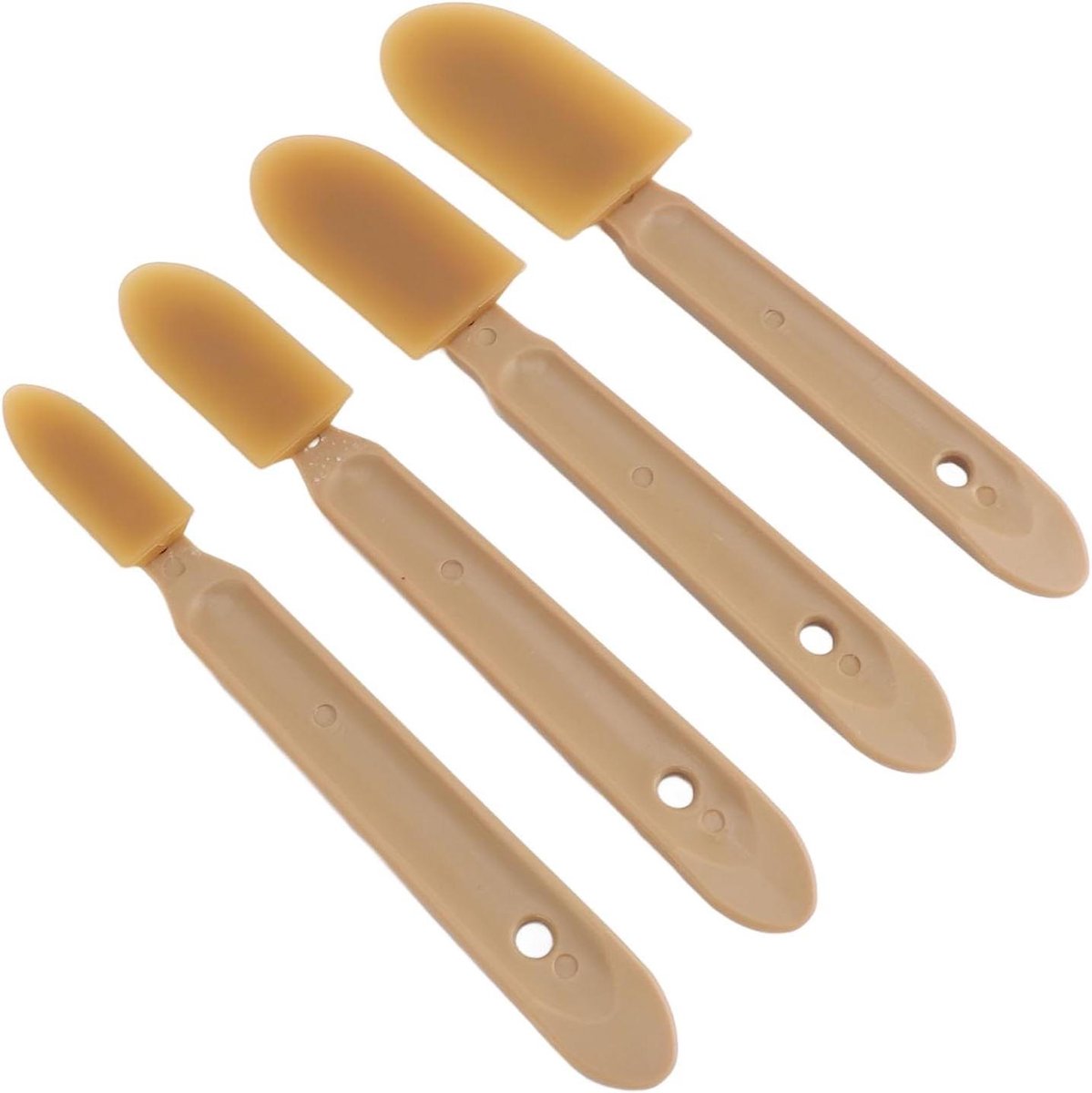 Kit Afwerkingsgereedschap - Voegkit Applicator - Waterdicht Maken - Flexibele Punt - 4 stuks - Grijs