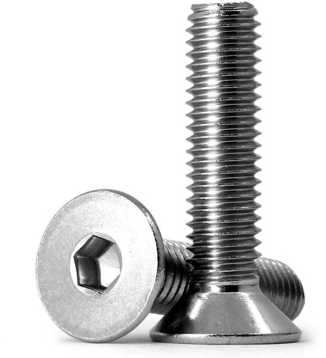 Binnenzeskantschroef 40 Stuks - M5x30mm - Verzonken Kopschroeven - Roestvrij Staal 304 - Roestbestendig - Vochtbestendig - Duurzame Opbergdoos - Schroeven