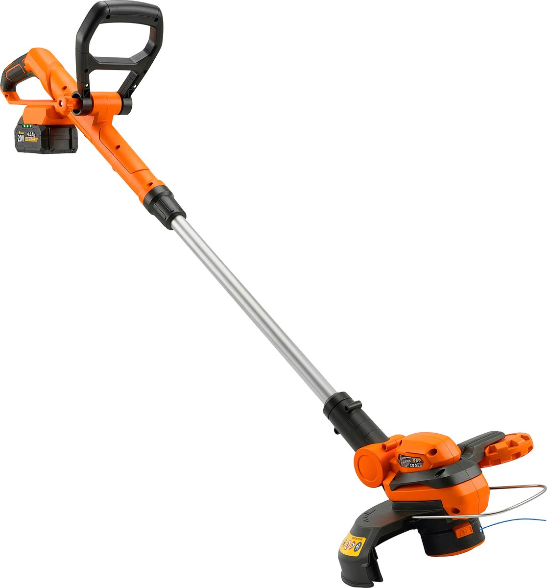 Outsunny Snoeitrimmers-ABS, Aluminium-93L x 31B x 18,5H cm-Oranje