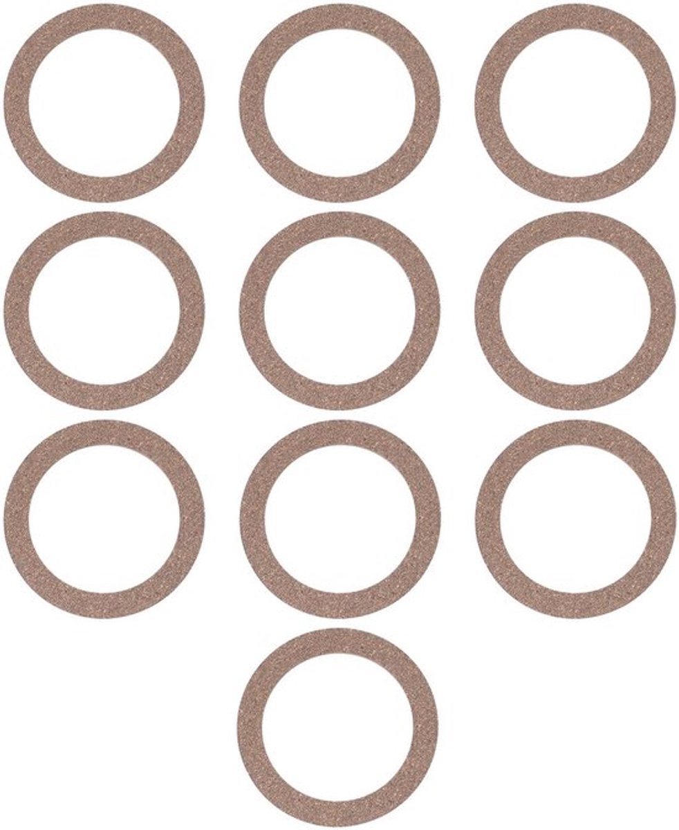 Cork Rubber O-Ring 80x60x2.9mm - Afdichtingsringen - Tankdop - Sealing Gasket - Hoge Temperatuurweerstand - Lange Levensduur - Afdichtingsring