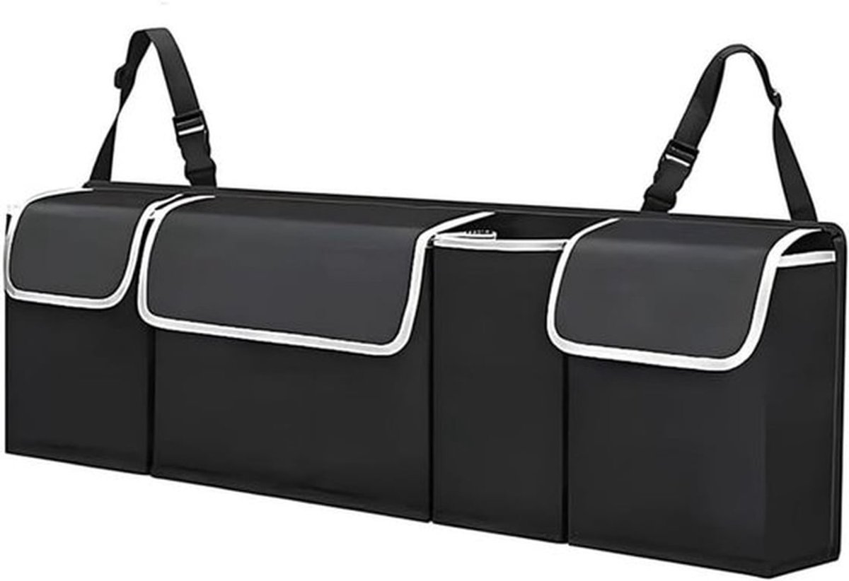 Ruime Kofferbak Organizer voor Auto, Vouwbare en Waterdichte Opbergzak, Perfect voor Auto-accessoires en Organisatie