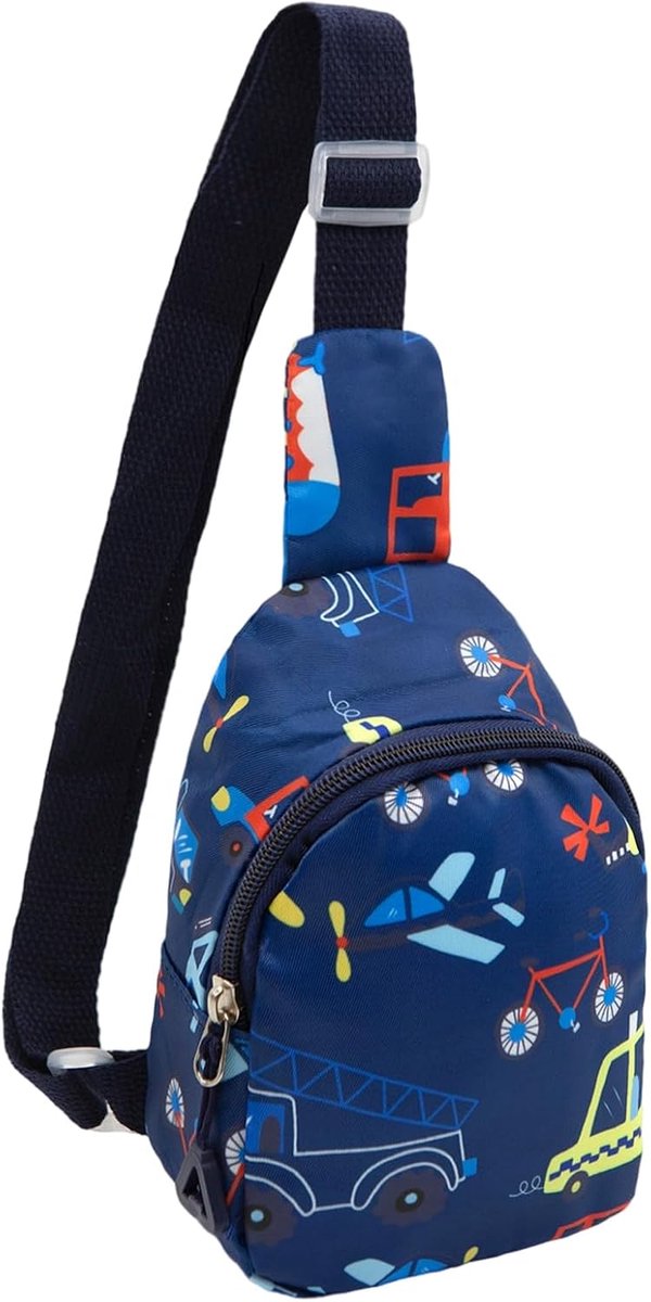 Kleine crossbody tas kinderen - mini cartoon sling tas - verstelbare riem - perfect voor school en reizen - ShopVlot