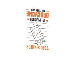 Geocacher Notizbuch - Geocache Logboek - Geocaches Zoeken - Gepunte Bladzijden - 6x9 Inch - Mat