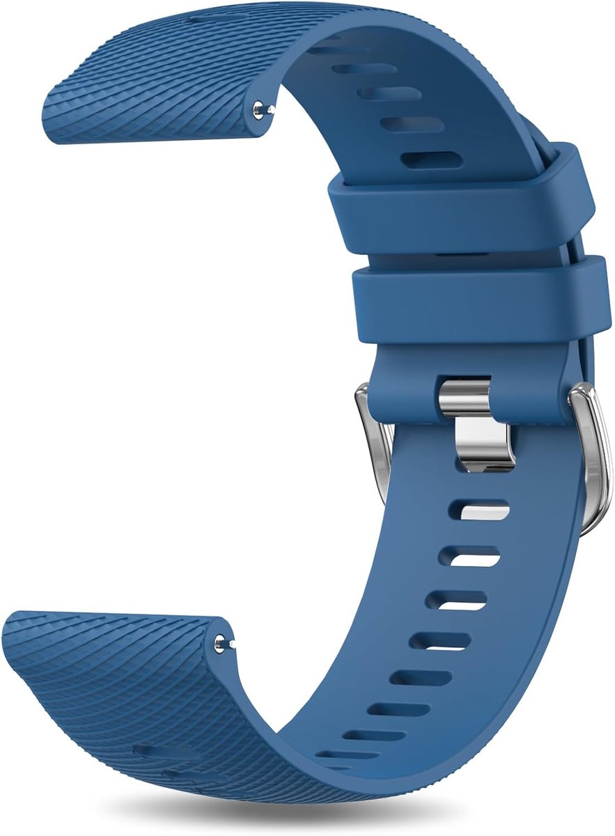Horlogeband 22mm - Waterdichte silicone vervangband - Snelle bevestiging - Ademend ontwerp - SnelShoppen