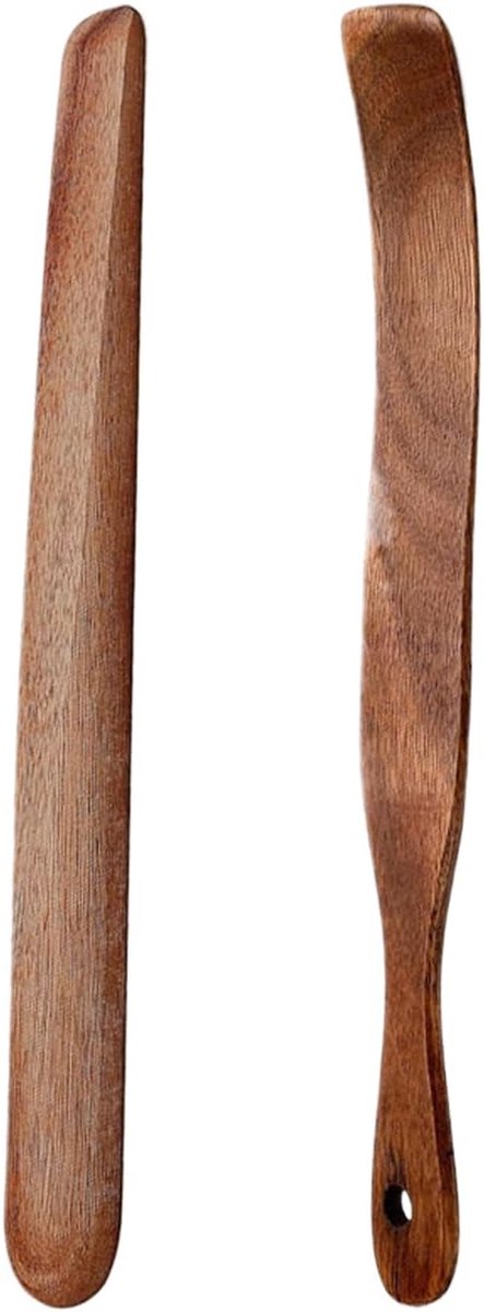 Houten Koffie Roerder - Houten Roerstaafjes - Dranken Mengen - Slijtvast Materiaal - 28.3 x 5.4 x 2.8 cm - Meerkleurig