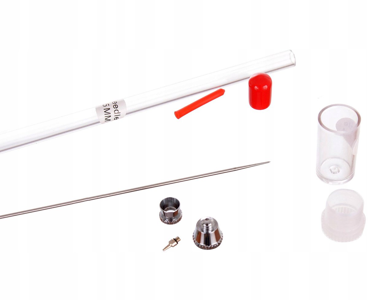 Reparatieset Airbrush Naald & Mondstuk 0,5mm