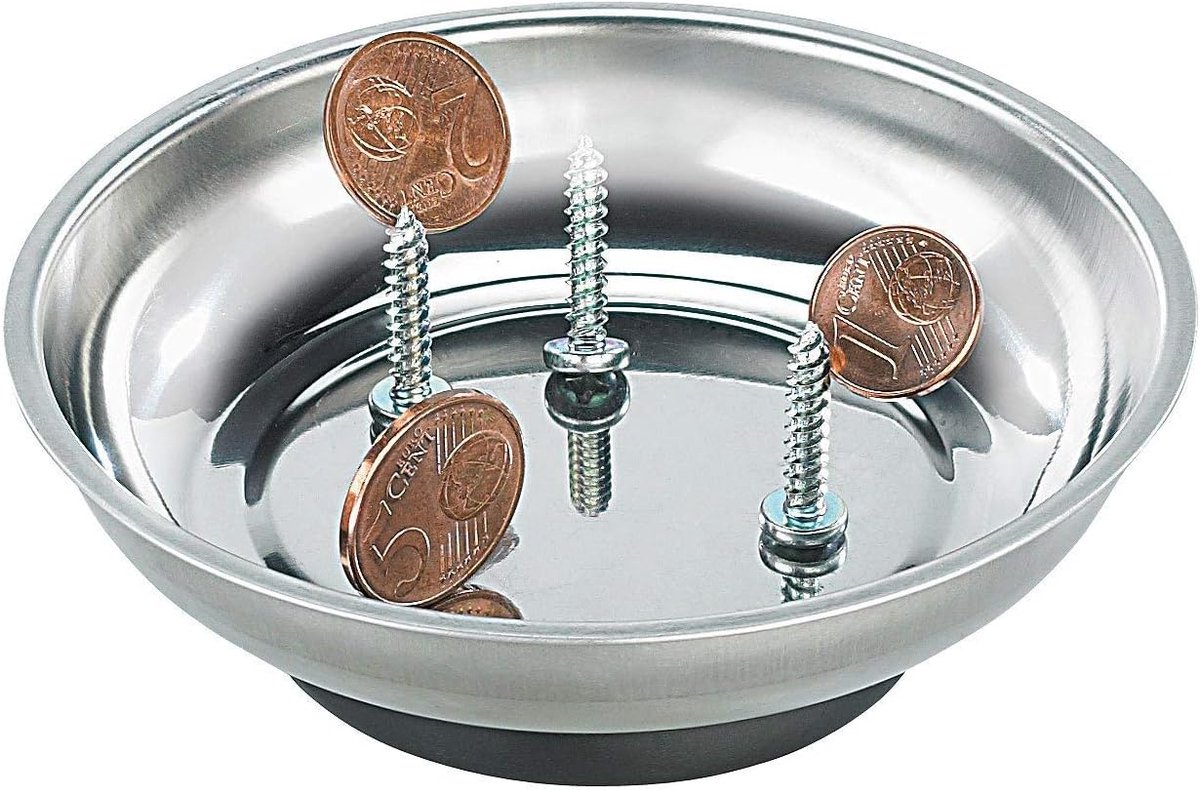 Magnetische coupele 110 mm - kunststof gecoat - houdt metalen onderdelen veilig - ideaal voor klussen - ShopVlot