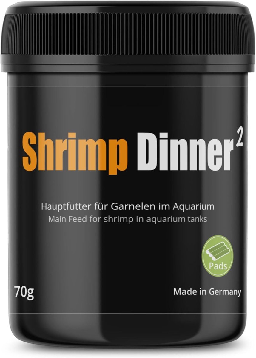 Shrimp Dinner Pads 2 (70 g) - speciaal voor kleine garnalen - natuurlijke smaak - eenvoudig te gebruiken - ShopVlot