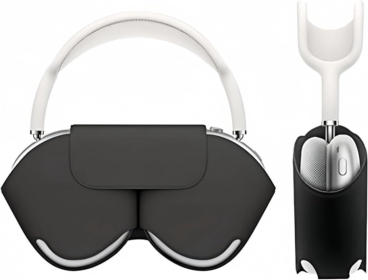 Smart Case voor Airpods Max - PU Leer - Anti-scratch en anti-stof - Bespaar batterij met slaapstand - ShopVlot