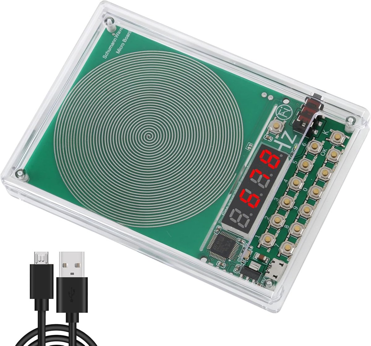 Frequentiegenerator V2 - instelbare frequentie 0,1 Hz tot 30 kHz - compact ontwerp - ideaal voor thuis en onderweg - ShopVlot
