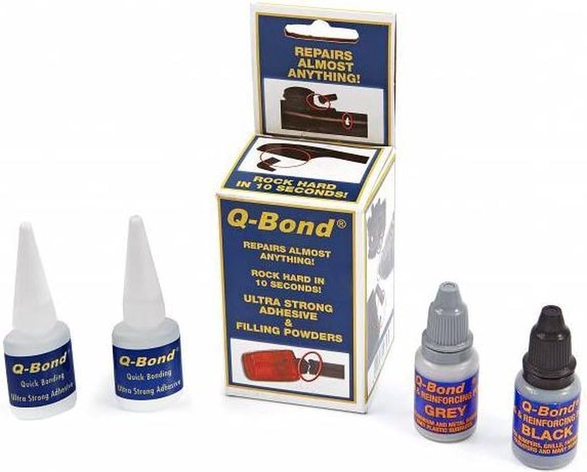 Lijmset QB2 Ultra Sterke Reparatiekit - Beige/Grijs - Voor vrijwel elke reparatie - ShopVlot