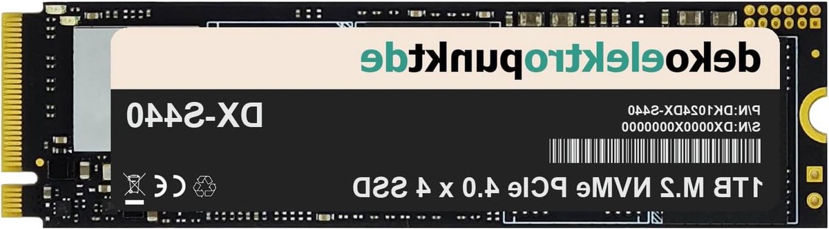 Interne SSD Harde Schijf - M.2 NVMe Schijf - Systeem Prestaties Verbeteren - PCIe 4.0 x 4 Interface - 1TB