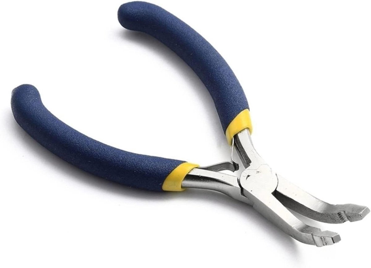 Lange Ronde Tang - Sieraden Tang - Sieraden Maken - Gelijkmatige Krulranden - 132 mm - Blauw